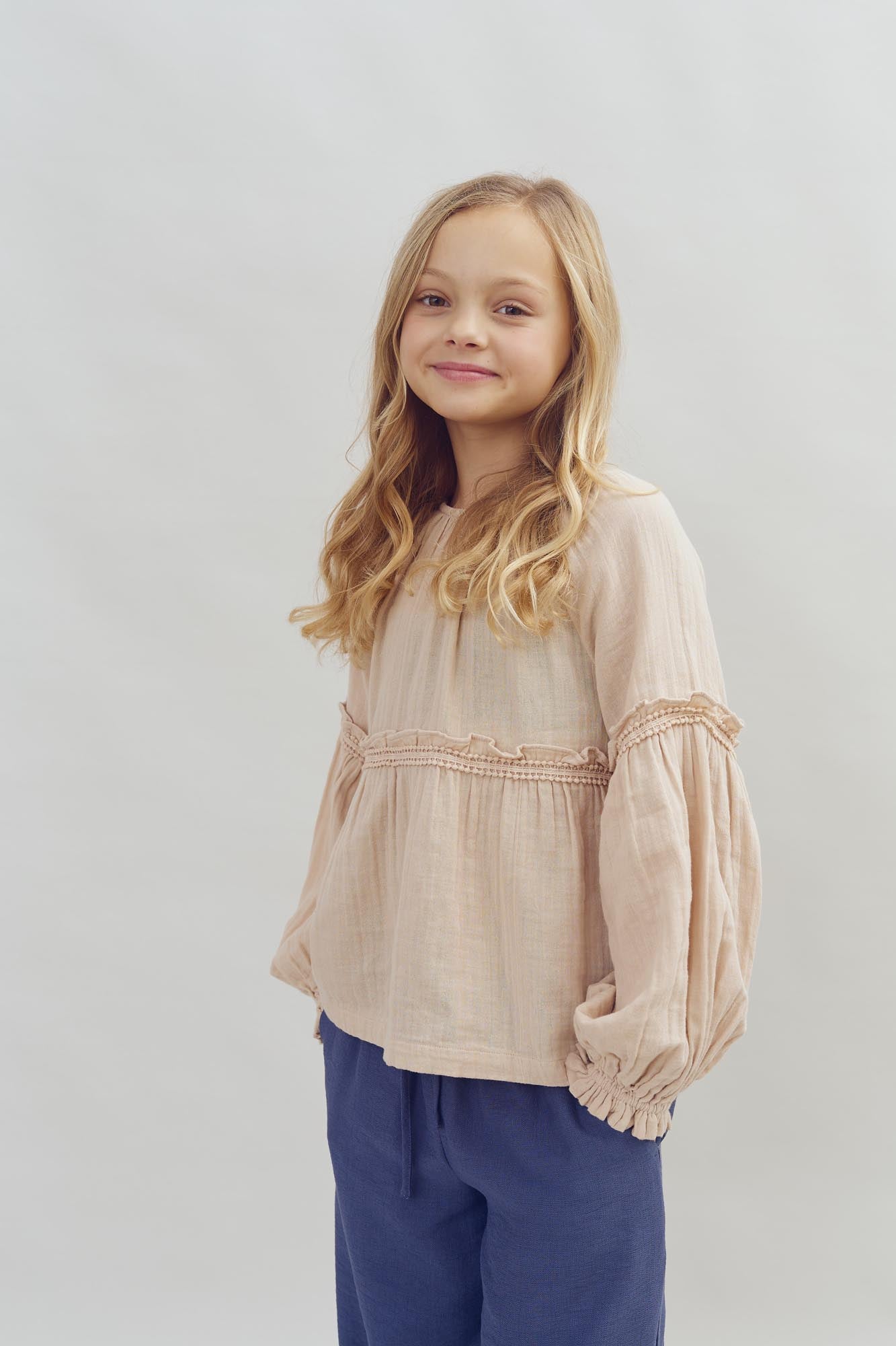 Boho Blouse - Tween - Moonlight