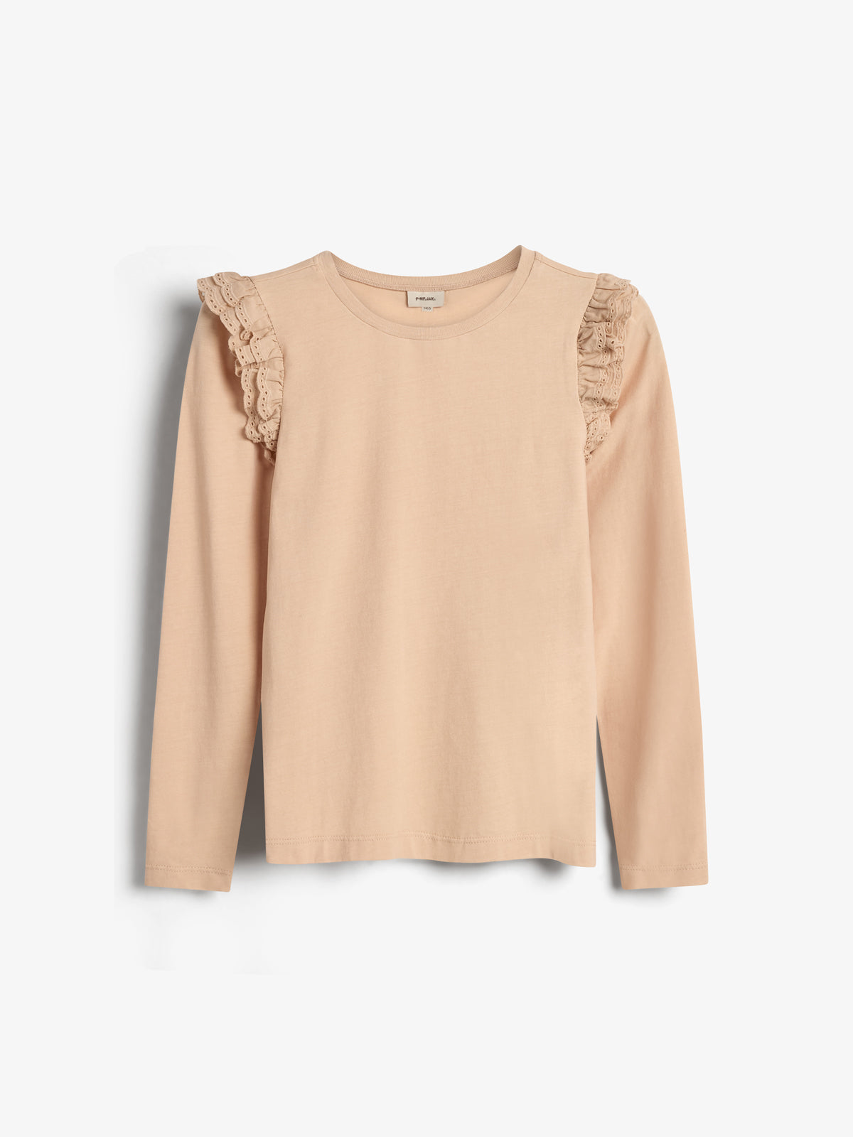 Frill Cap Jersey Blouse - Tween - Moonlight