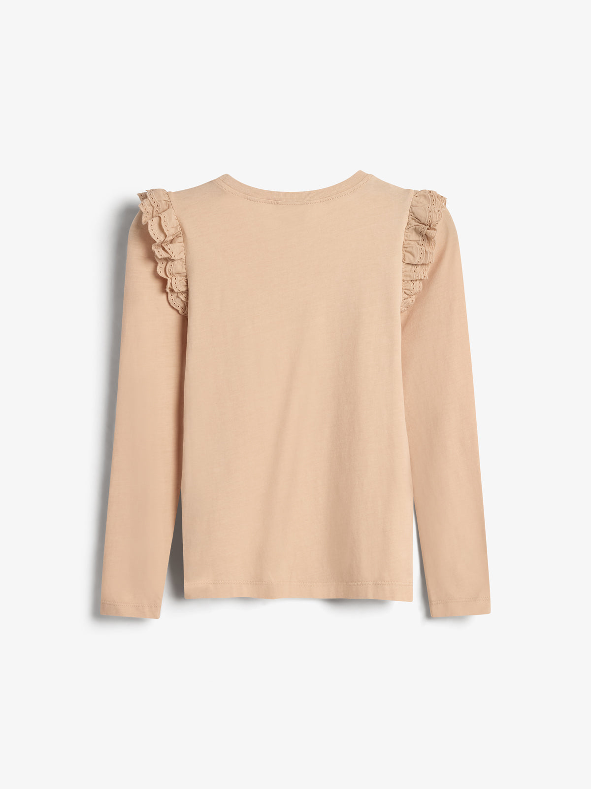 Frill Cap Jersey Blouse - Tween - Moonlight