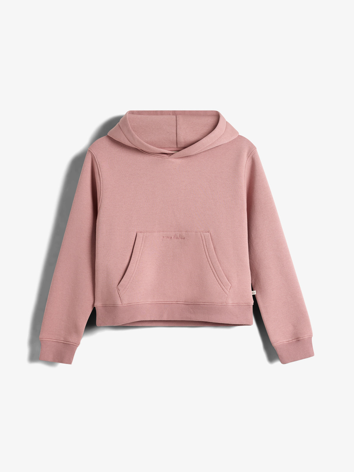 Cropped Hoodie - Tween - Dusty Rose