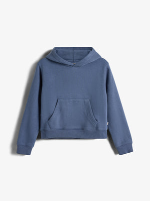 Cropped Hoodie - Tween - Vintage Blue