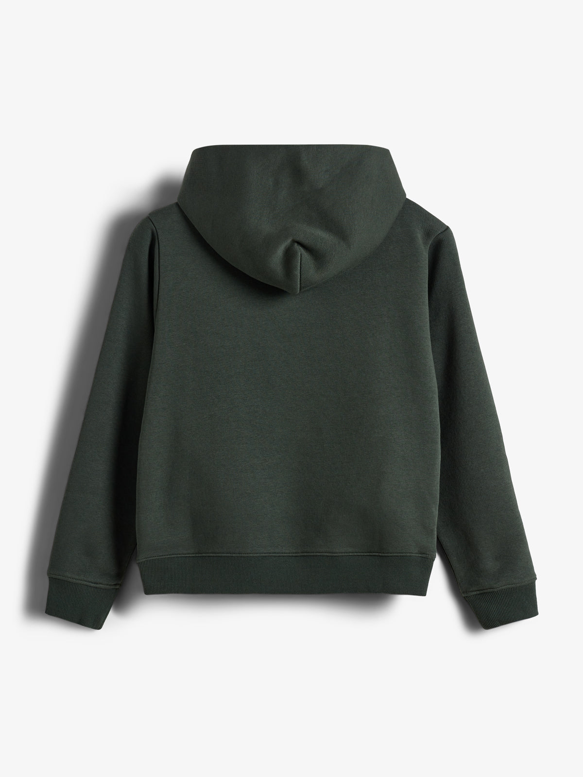 Hoodie w. Side Pocket - Tween - Dark Green