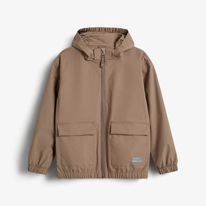 Rain Jacket w. Patch Pocket - Tween - Mushroom