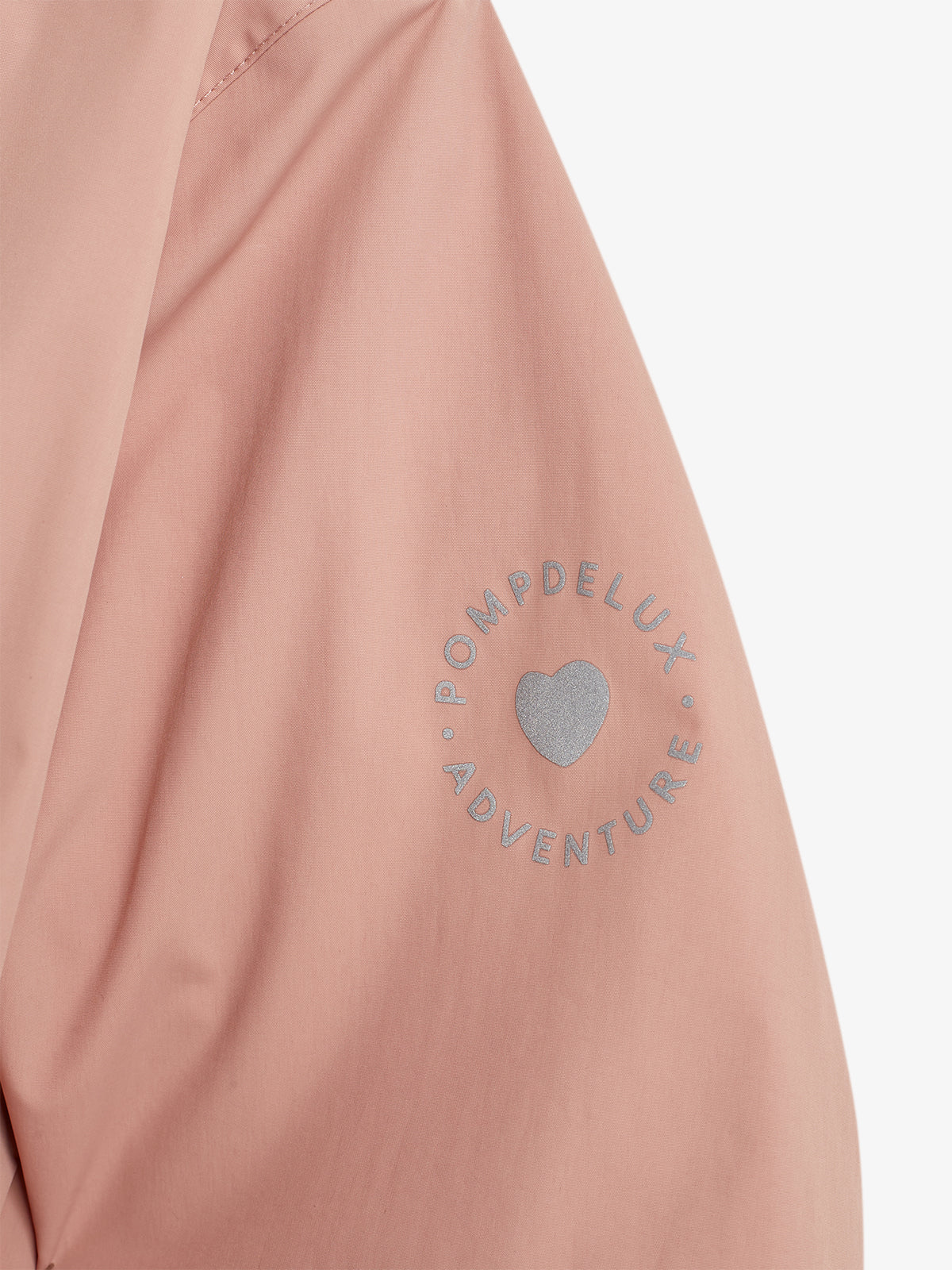 Rain Jacket w. Drawstring - Tween - Dusty Rose