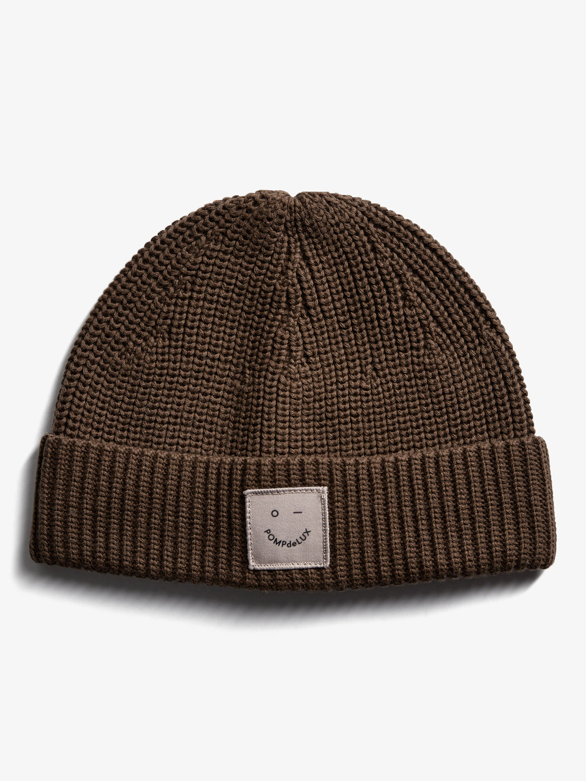 Ribbed Knit Beanie - Kids - Dark Earth