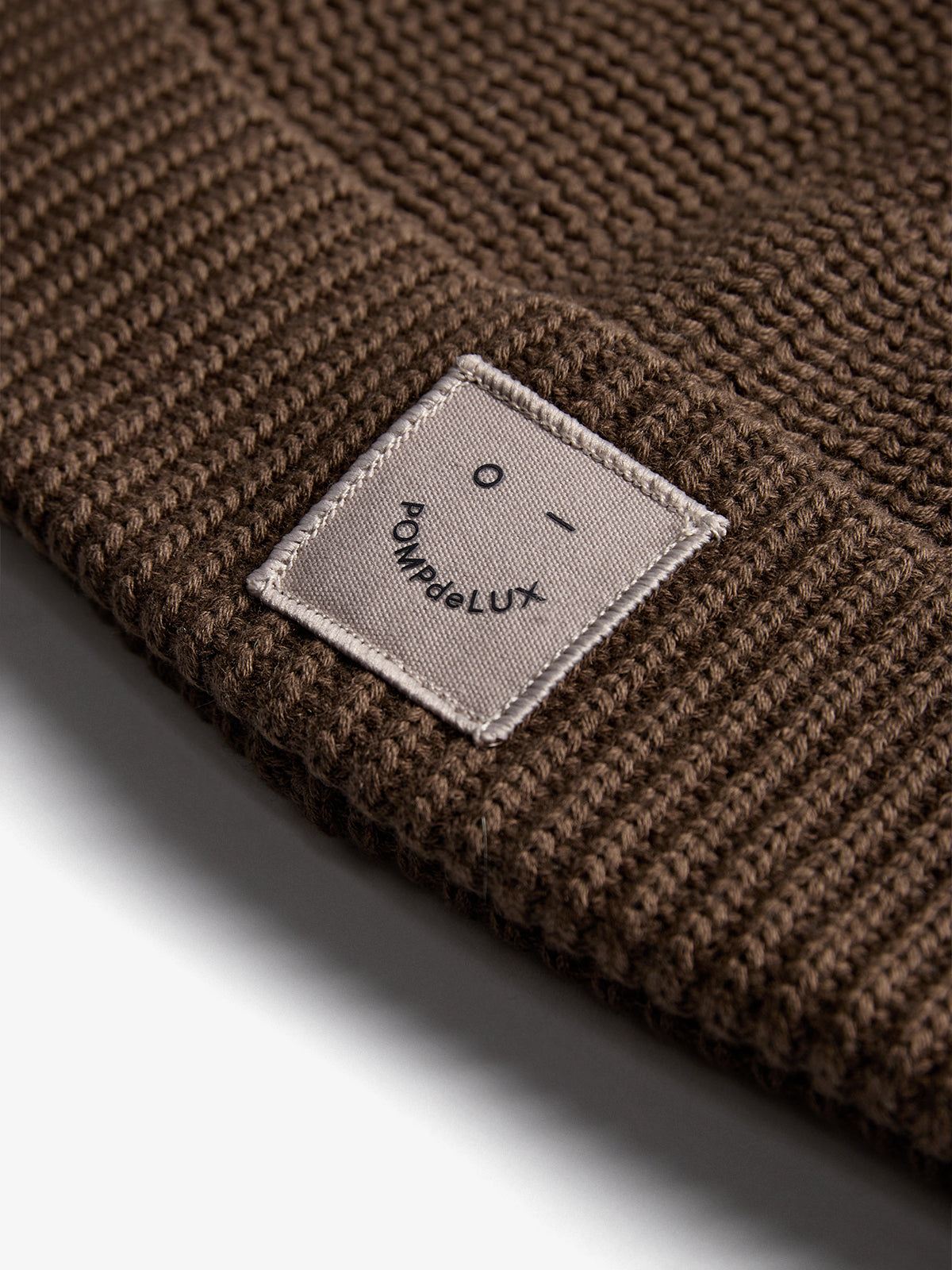 Ribbed Knit Beanie - Kids - Dark Earth