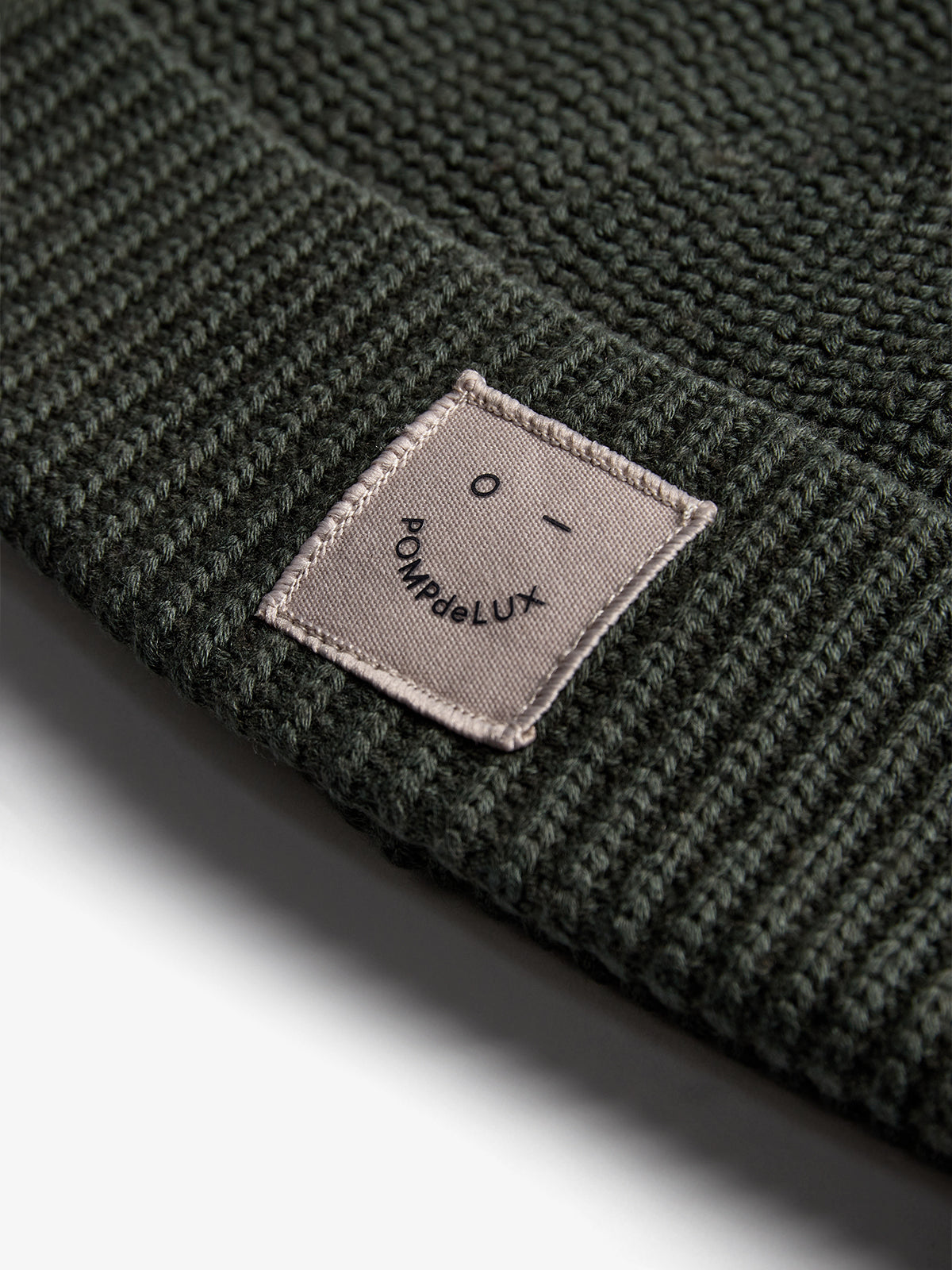 Ribbed Knit Beanie - Tween - Dark Green
