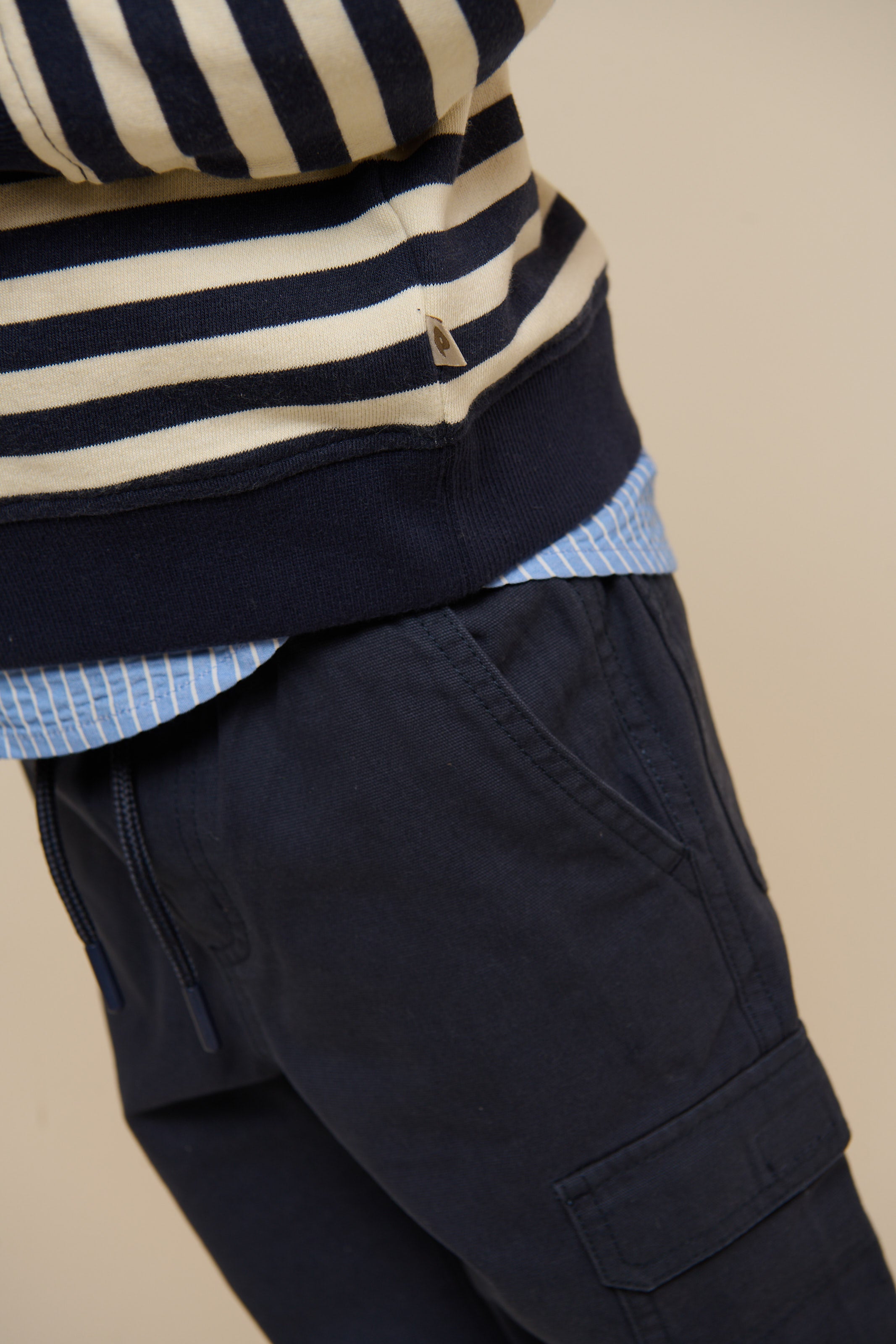 Canvas Trousers - Kids - Navy | 101134 Isack