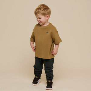 Sweat Pant - Kids - Forest Green Melange | 100898 Justin