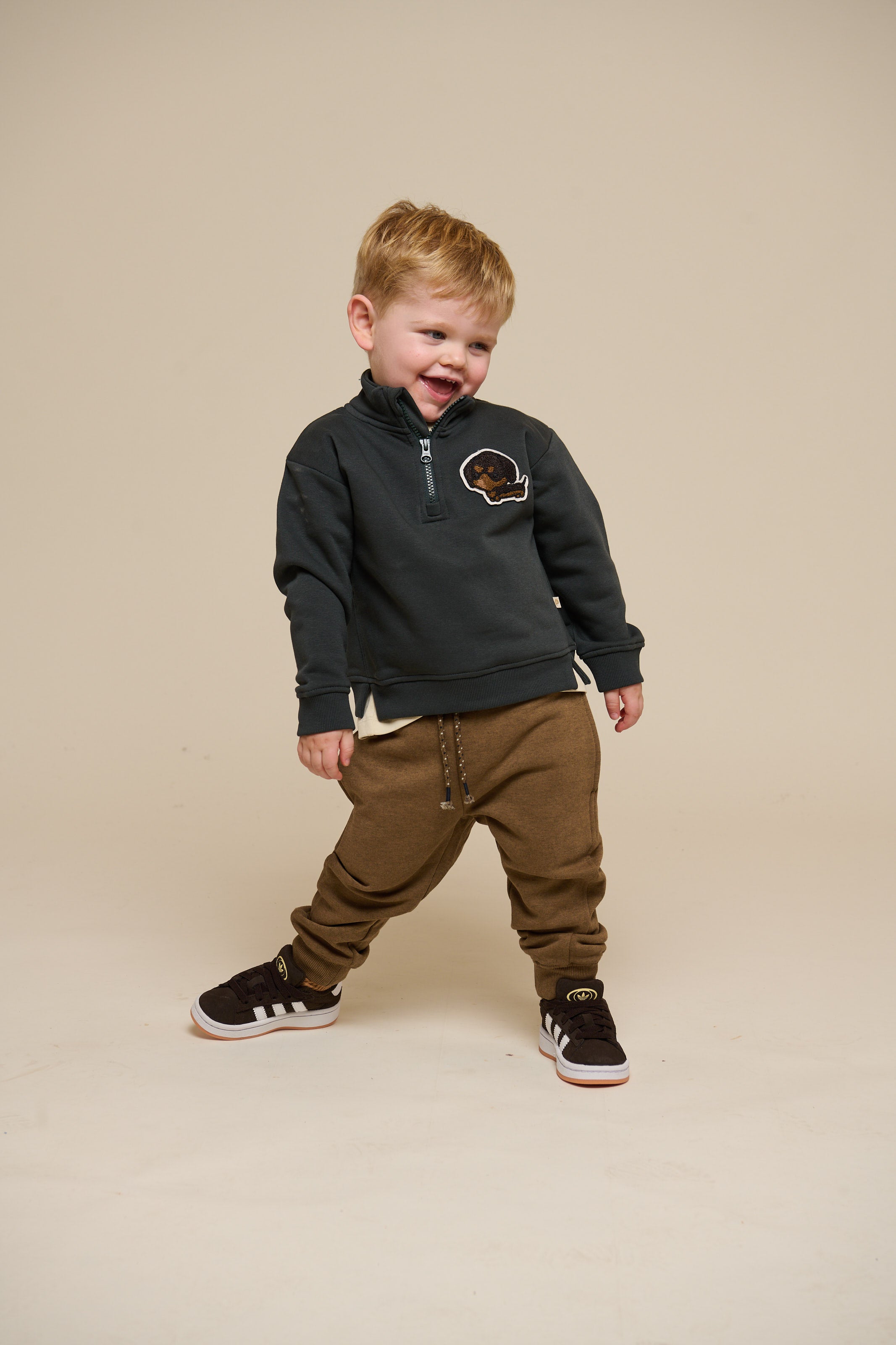 Sweat Pant - Kids - Coffe Melange | 100896 Justin