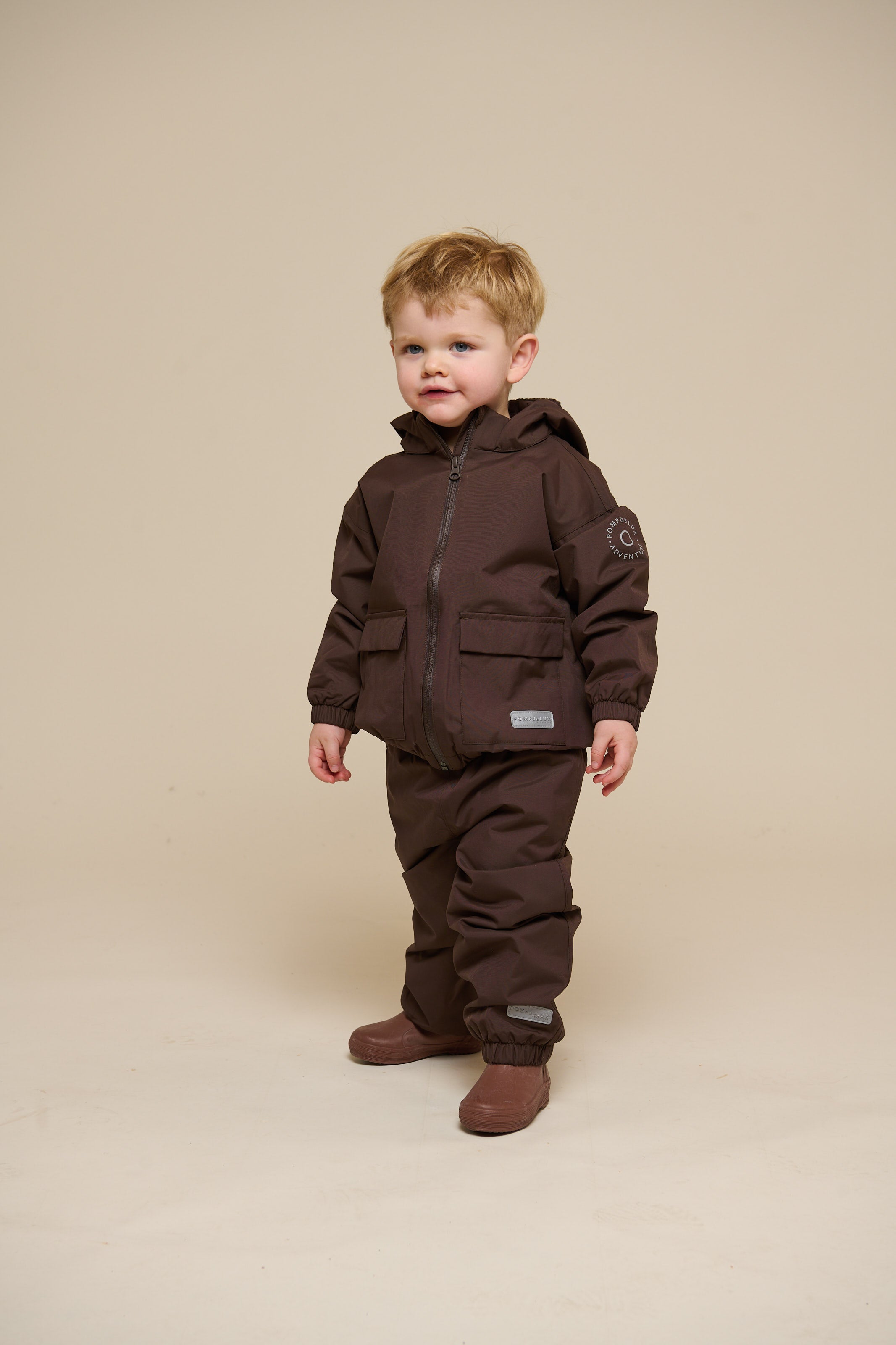 Shell Coverall - Kids - Chocolate | 100510 Dundee
