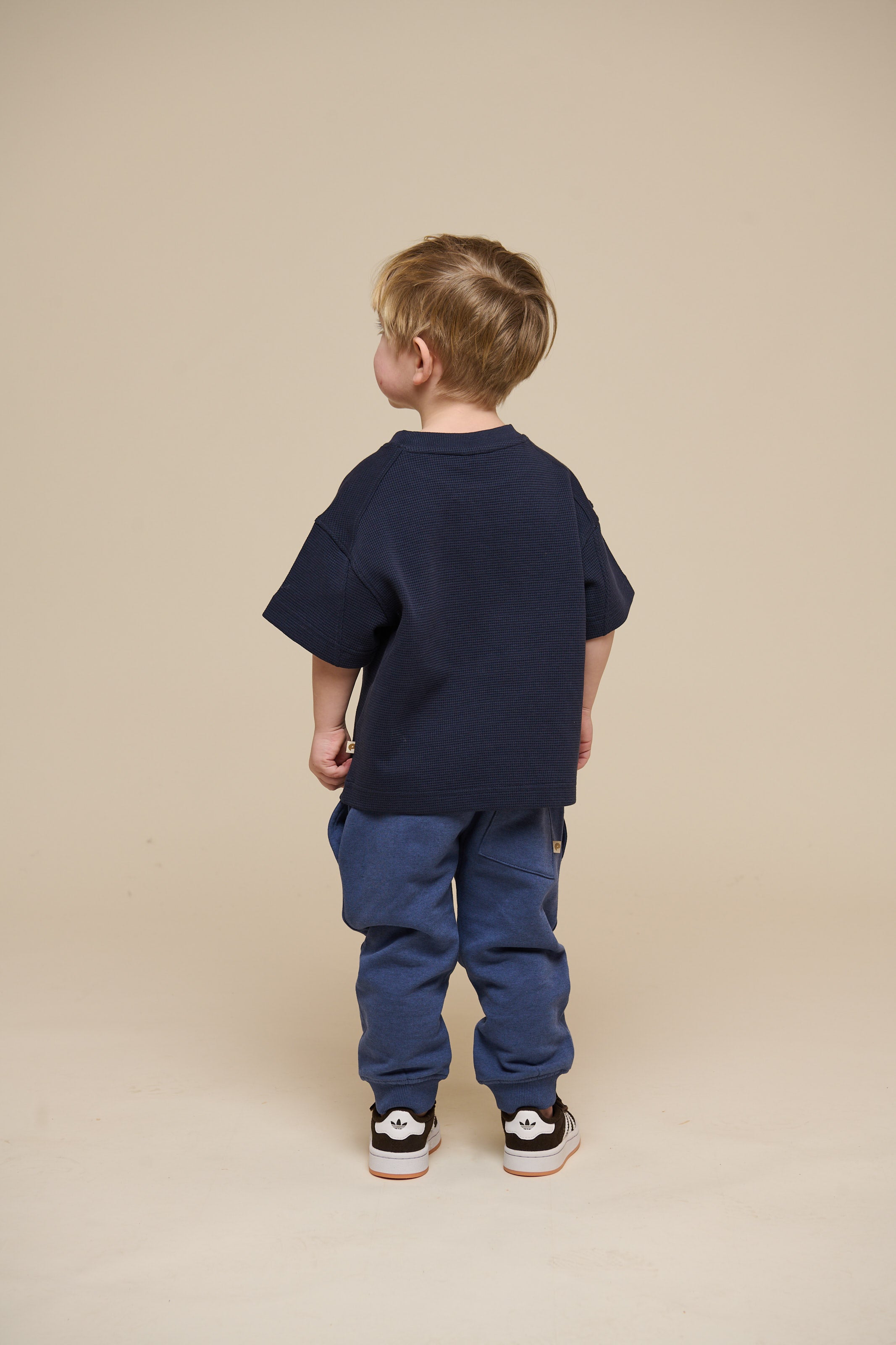 Sweat Pant - Kids - Indigo Blue Melange | 100894 Justin