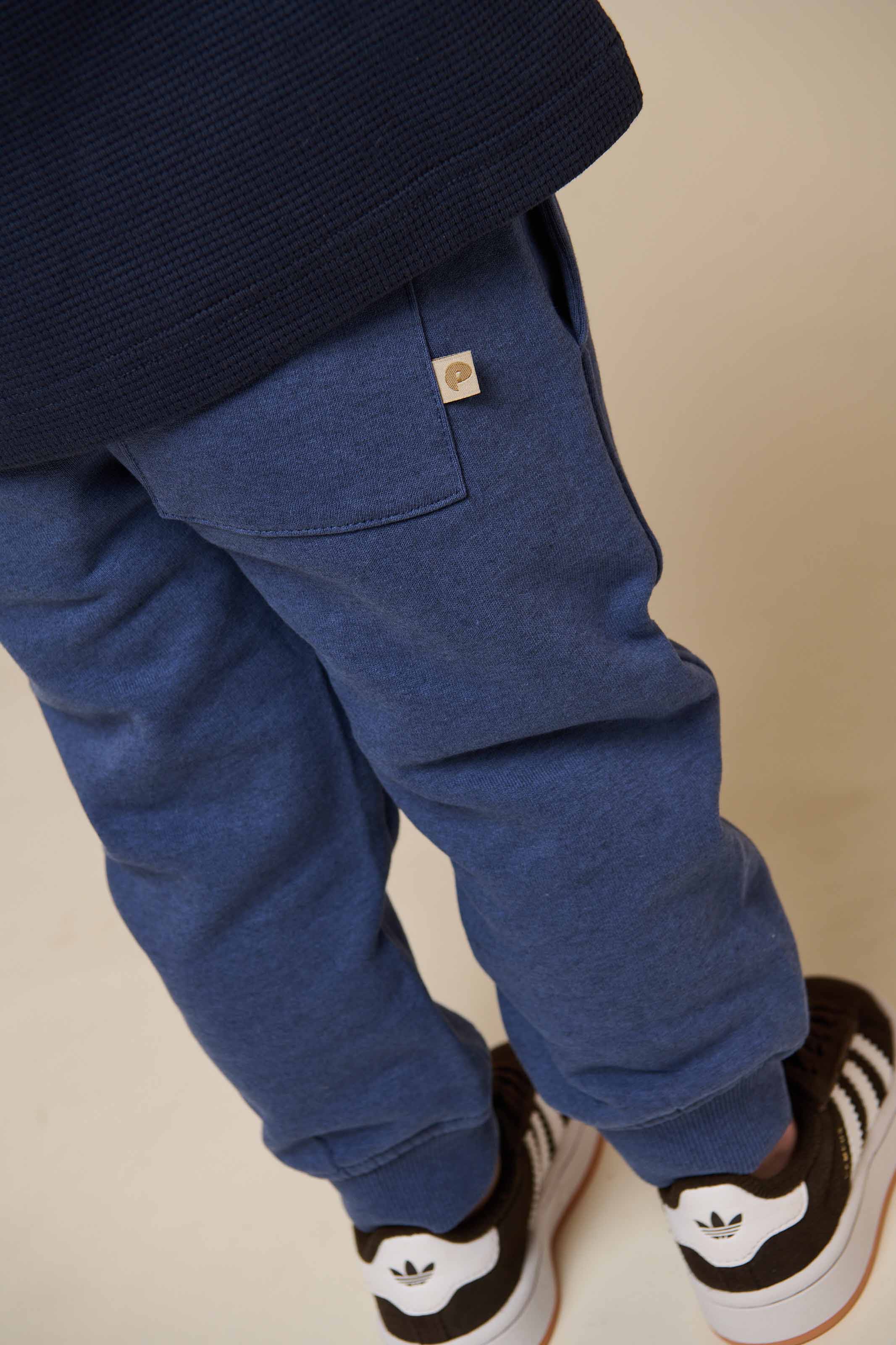 Sweat Pant - Kids - Indigo Blue Melange | 100894 Justin