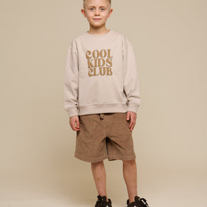 Crewneck Sweatshirt - Tween - Nature melange | 101164 Nathan