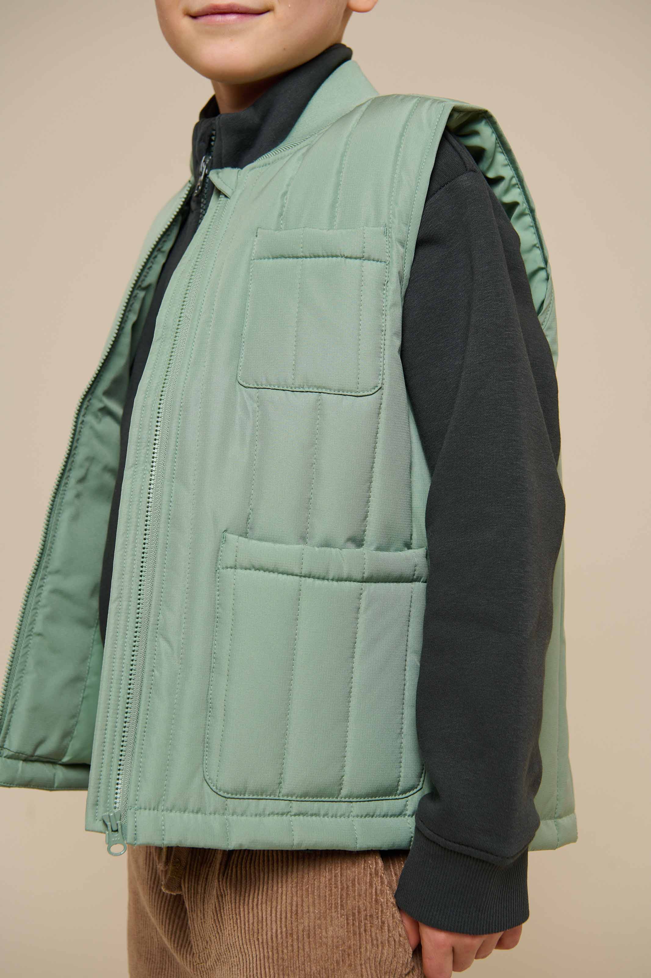 Thermal Tech Gilet - Tween - Dusty Green | 101117 Athur