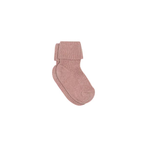 MP Little Wool Rib Socks - Kids - Dusty Rose | 101731 MP 589