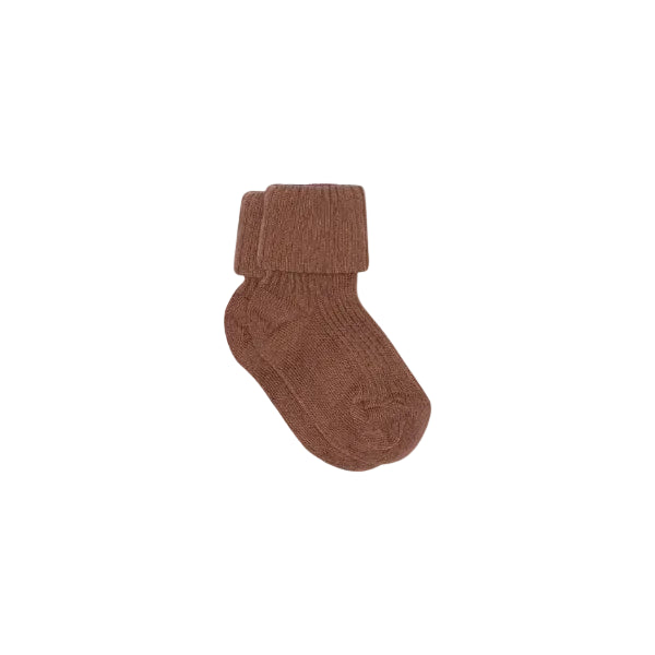 MP Little Wool Rib Socks - Kids - Light Brown | 101730 MP 589