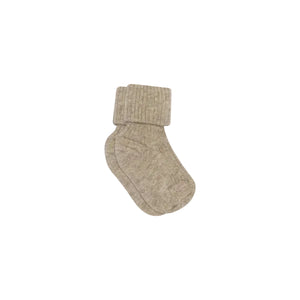 MP Little Wool Rib Socks - Kids - Beige Melange | 101729 MP 589