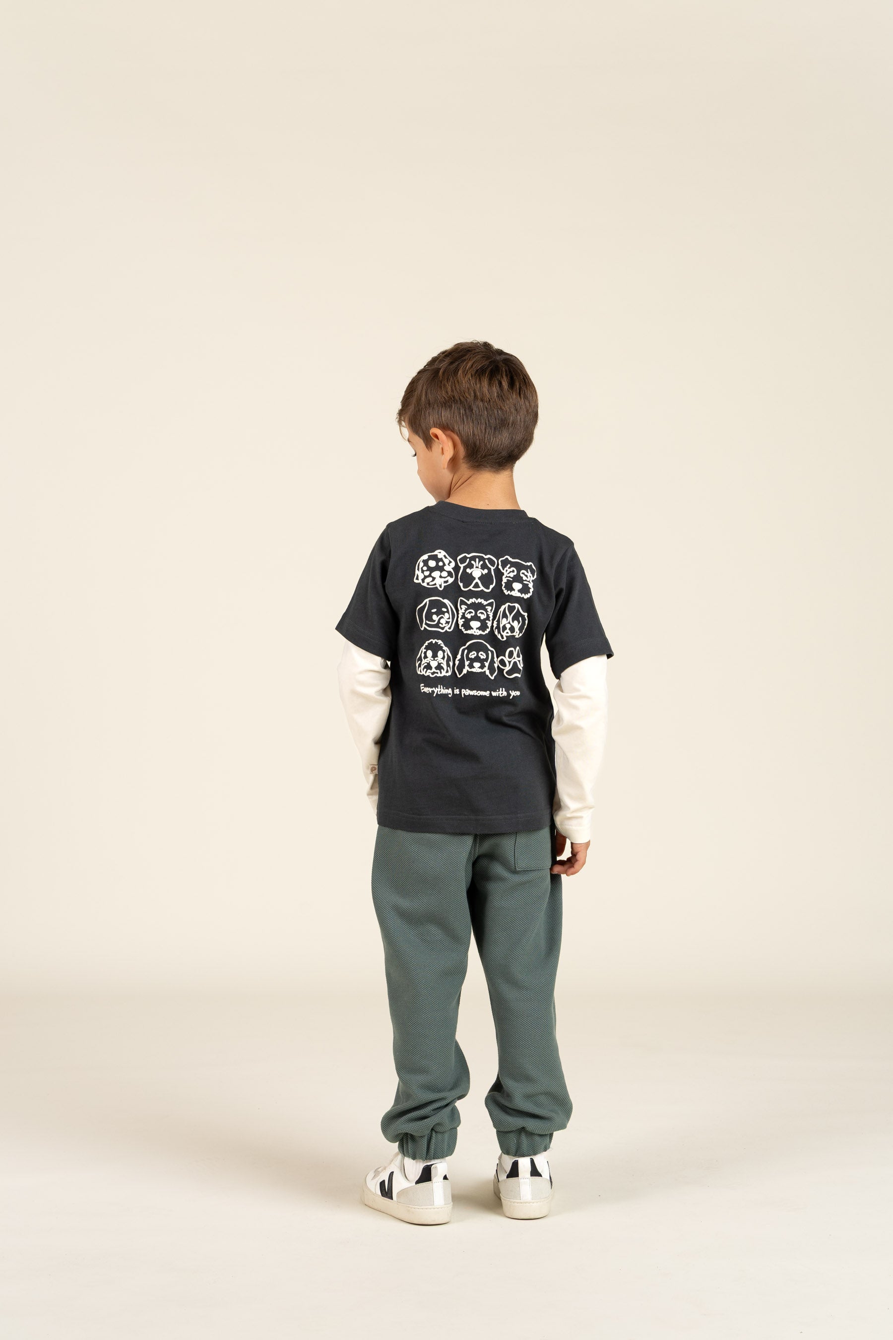 Joggers Piquet - Kids - Petrol | 100167 Gustav