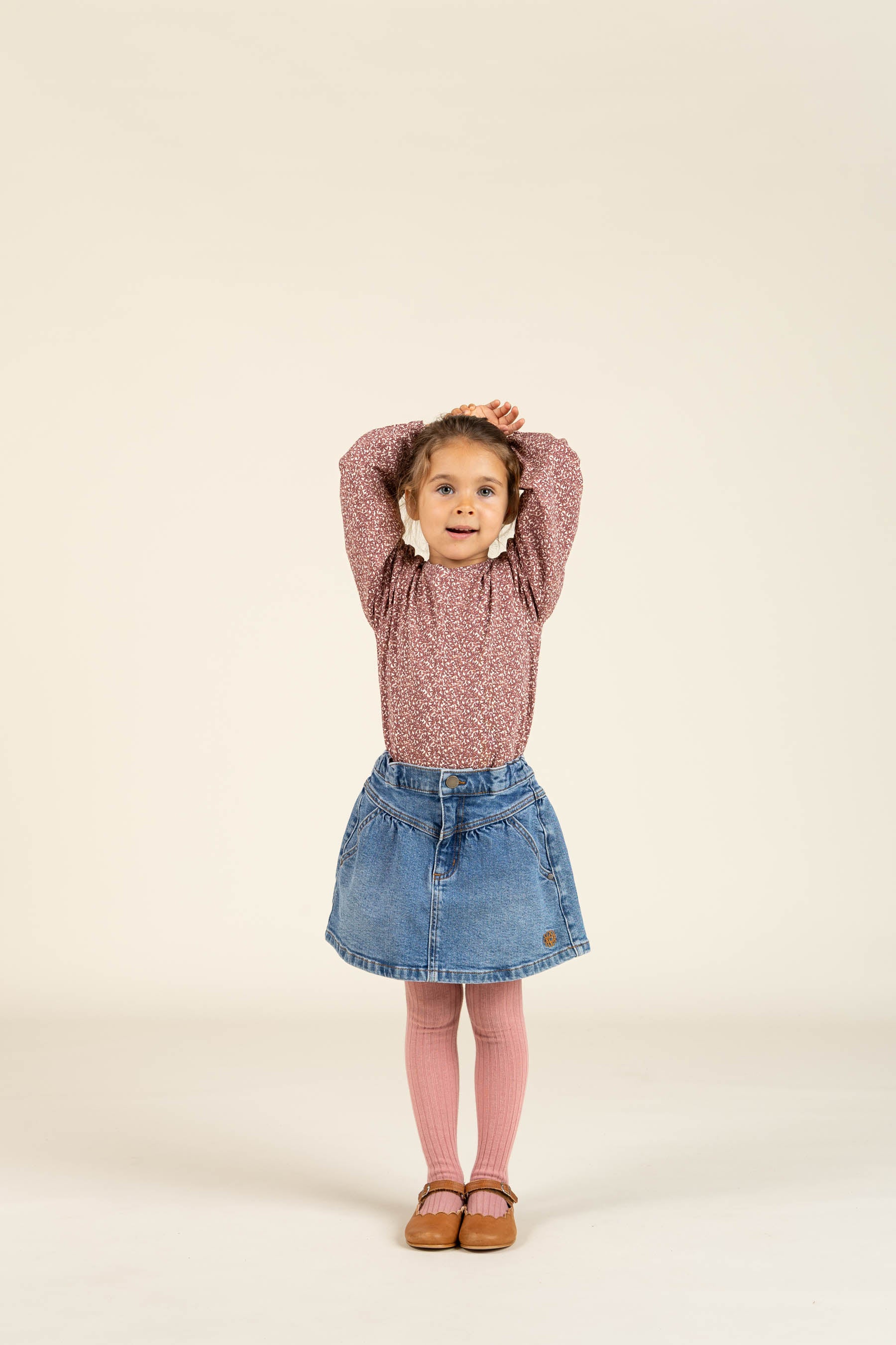 Denim Skirt - Tween - Blue Denim | 100144 Eva