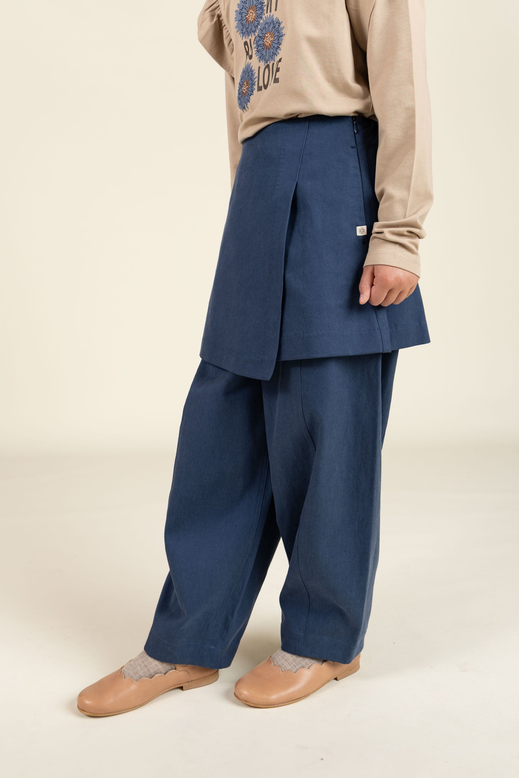 Tencel Skirt - Tween - Dusty Cobalt | 100131 Asta