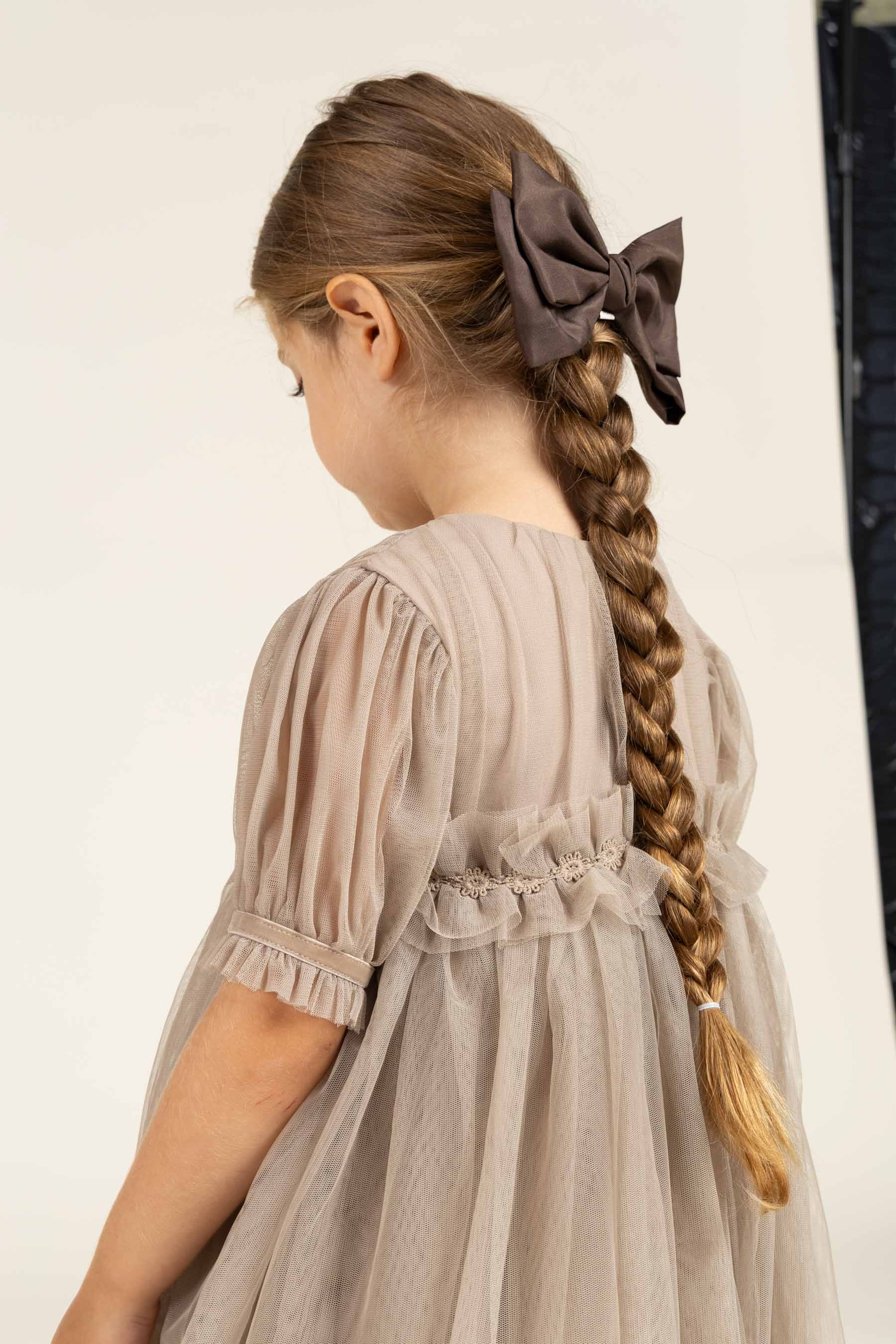 Click Hair Bow - All - Chocolate | 100743 Bowie