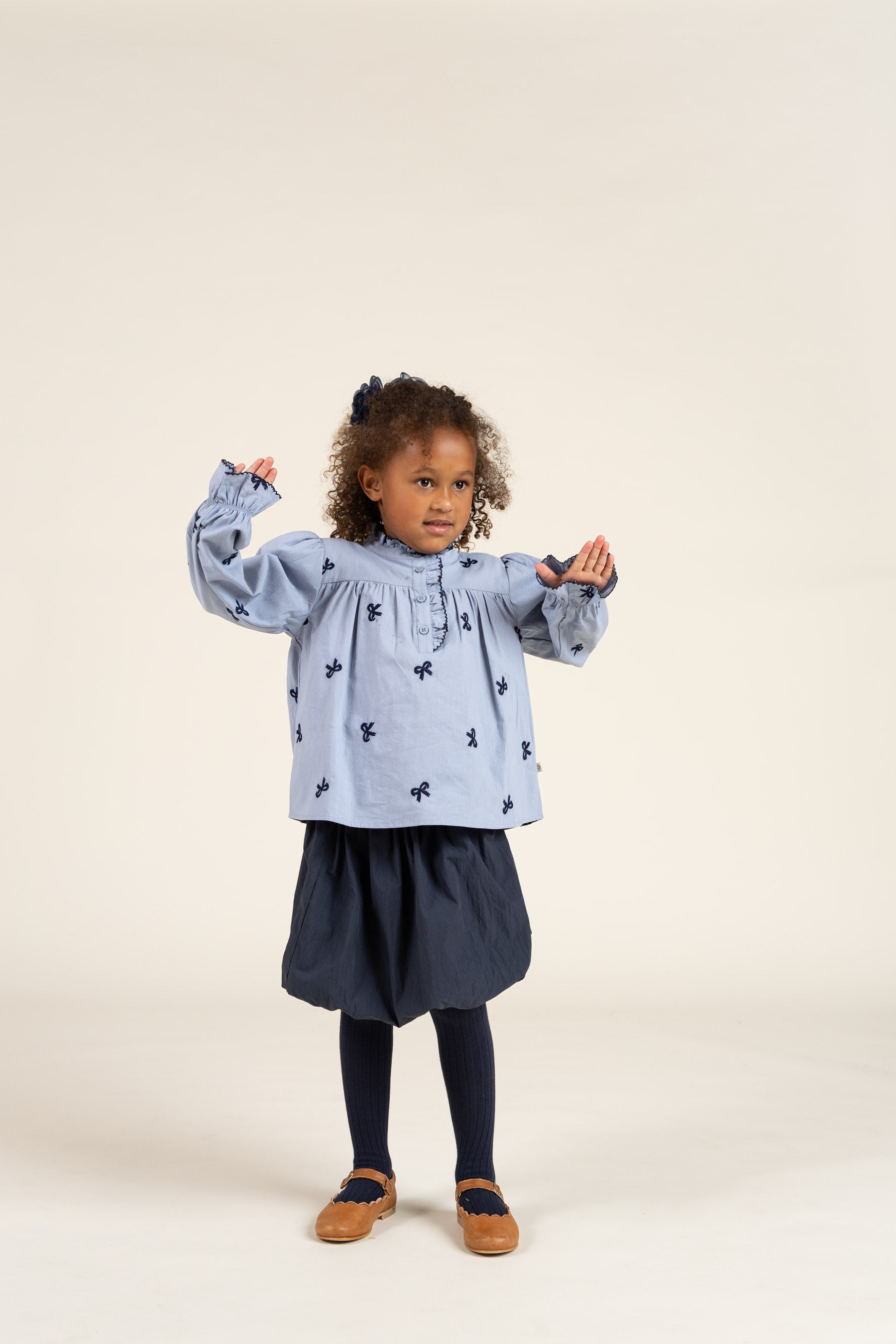Baloon Skirt - Kids - Navy | 100664 Liliana