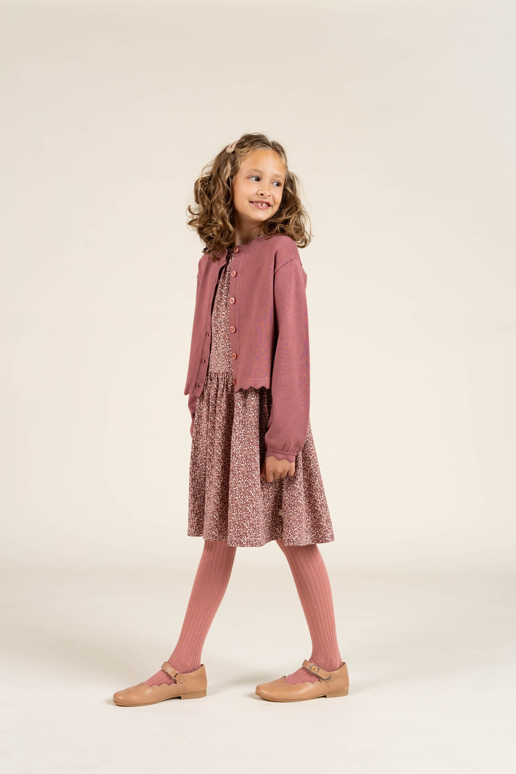 Cardigan - Tween - Vintage Red | 100829 Nicole