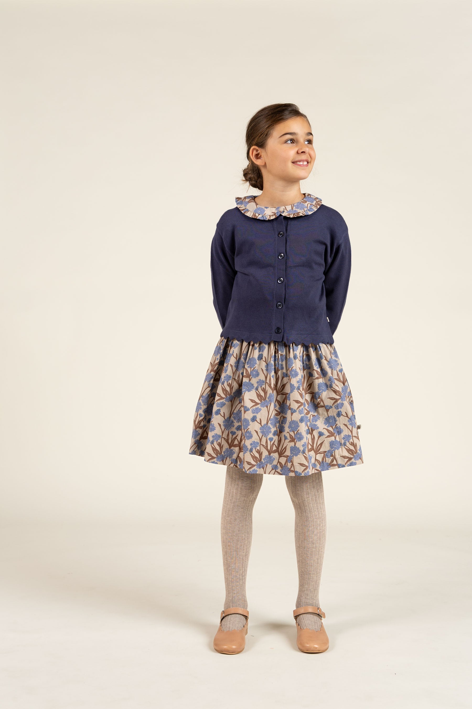Cardigan - Tween - Navy | 100825 Nicole