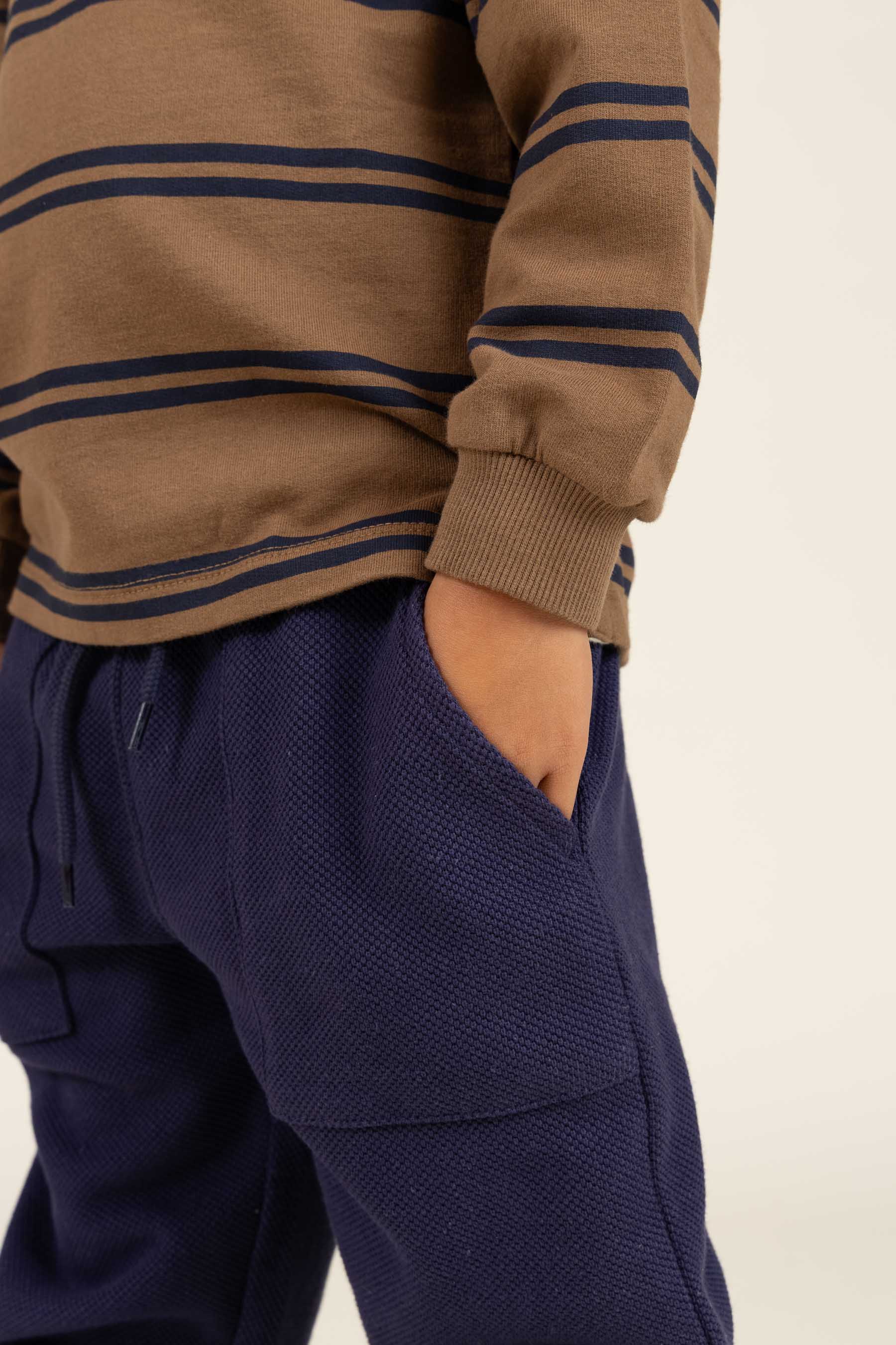 Joggers Piquet - Kids - Navy | 100166 Gustav
