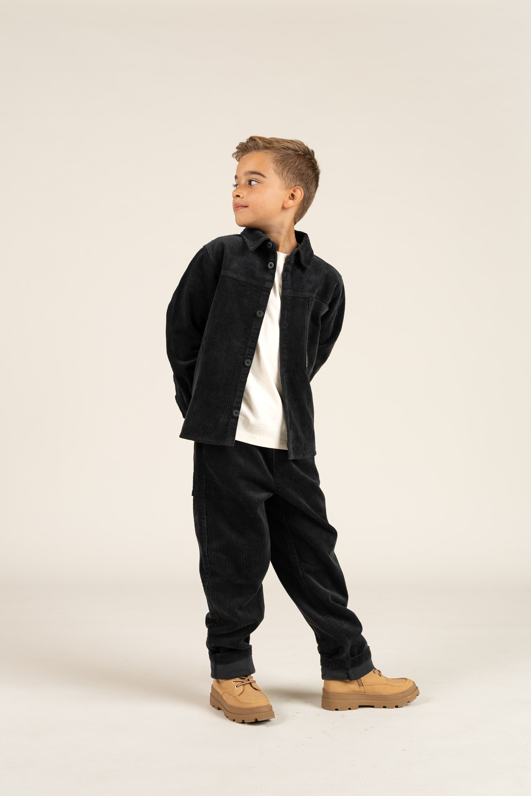 Oversized Long Sleeve T-shirt - Tween - Off White | 100853 August