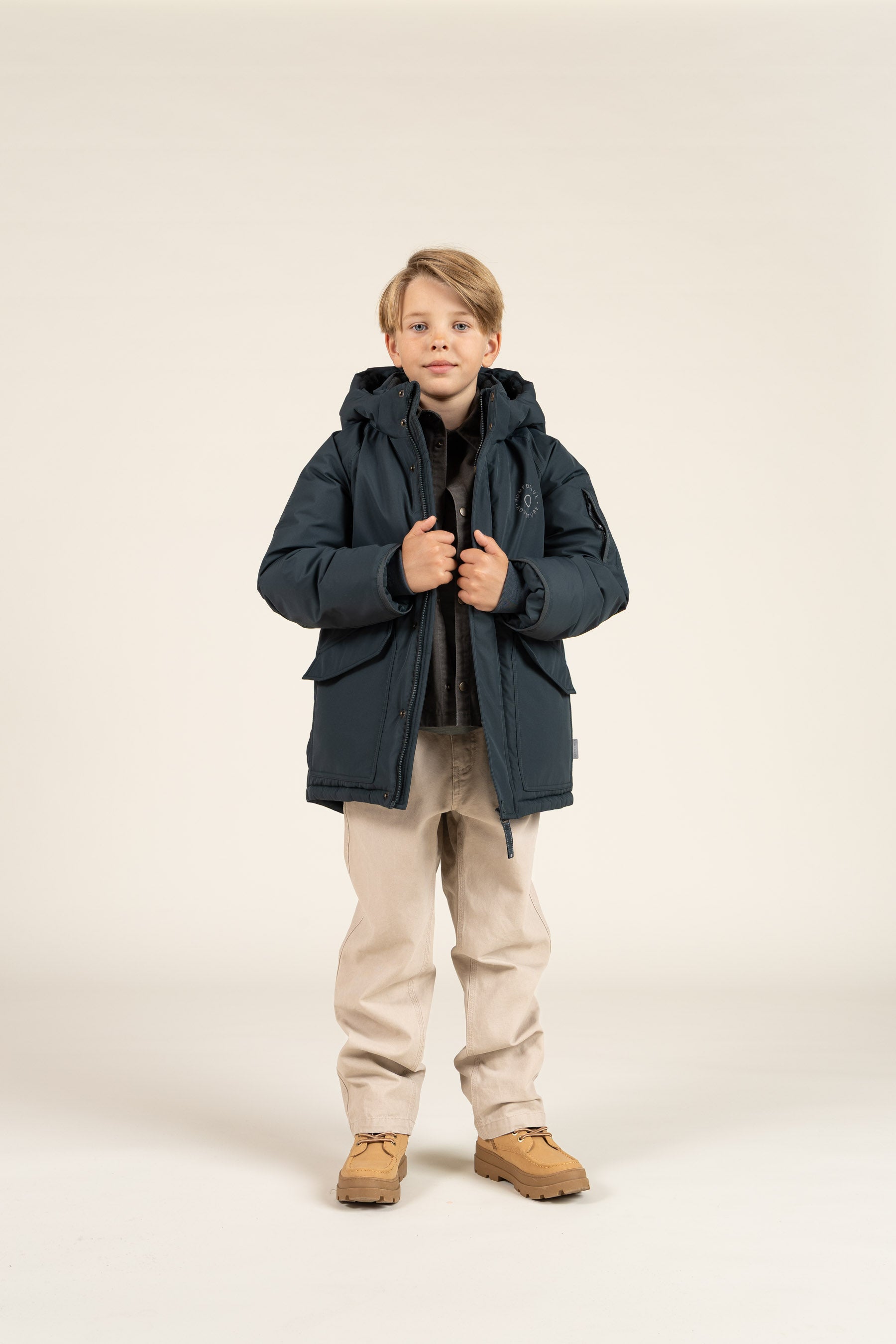 Canvas Trousers - Tween - Greige | 100336 Dereck