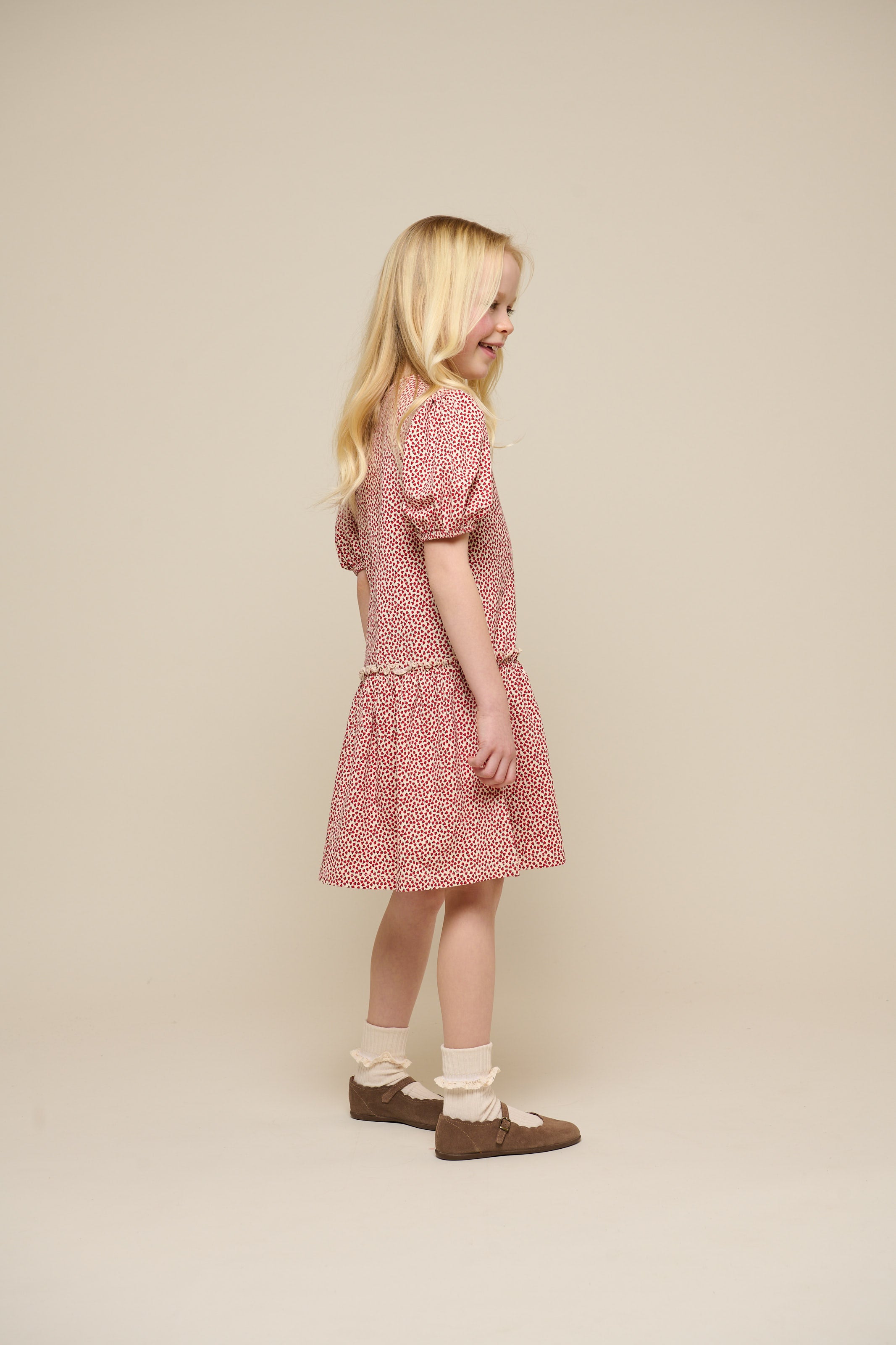 Jersey Dress - Tween - Cherry Red | 101226 Lea