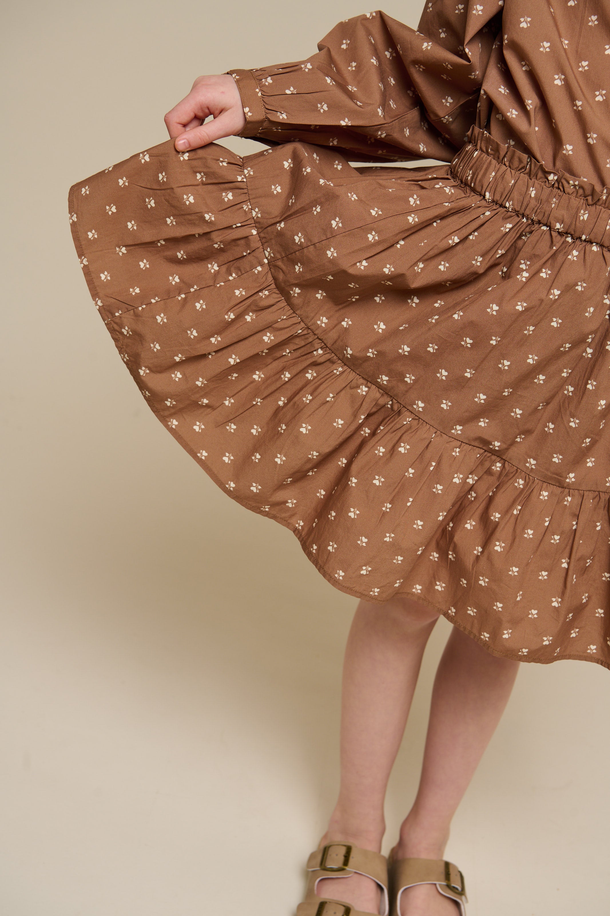 Printed Poplin Skirt - Tween - Coconut | 101086 Camilla