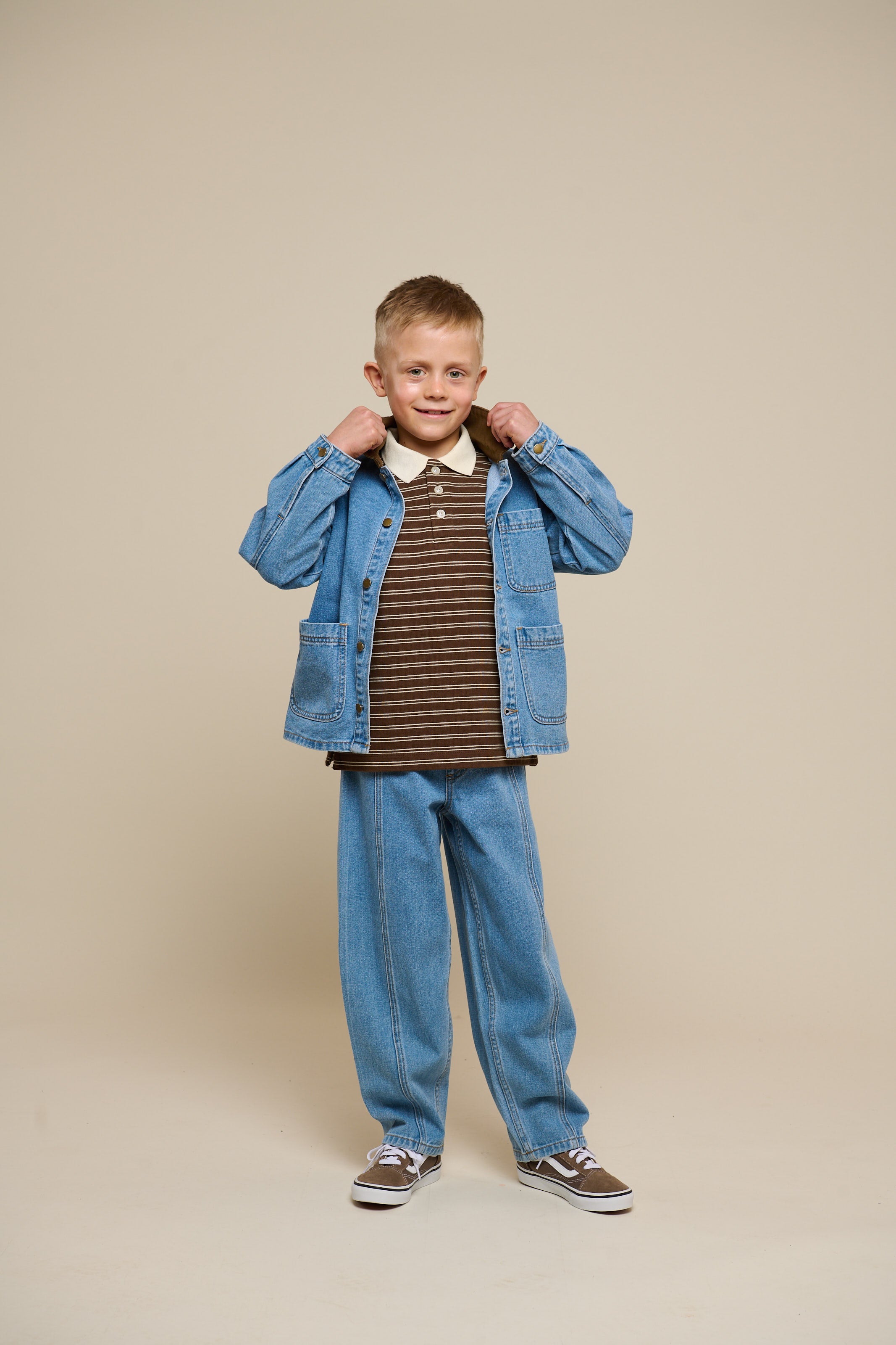 Denim Jacket - Tween - Light Blue Denim | 101023 Gavin