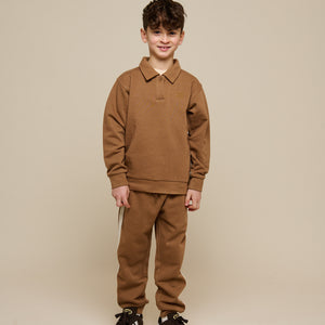 Polo Sweatshirt - Tween - Coconut | 101256 Carter