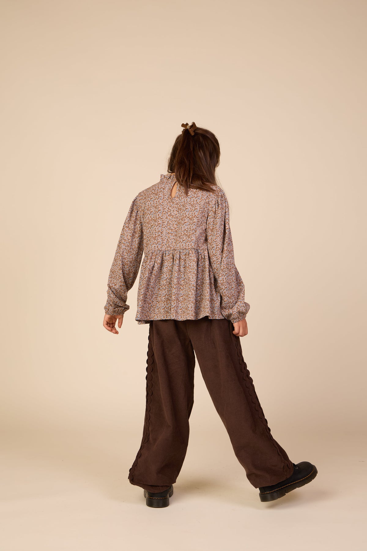 Ric Rac Corduroy Trousers - Tween - Dark Brown | 101482 Sille