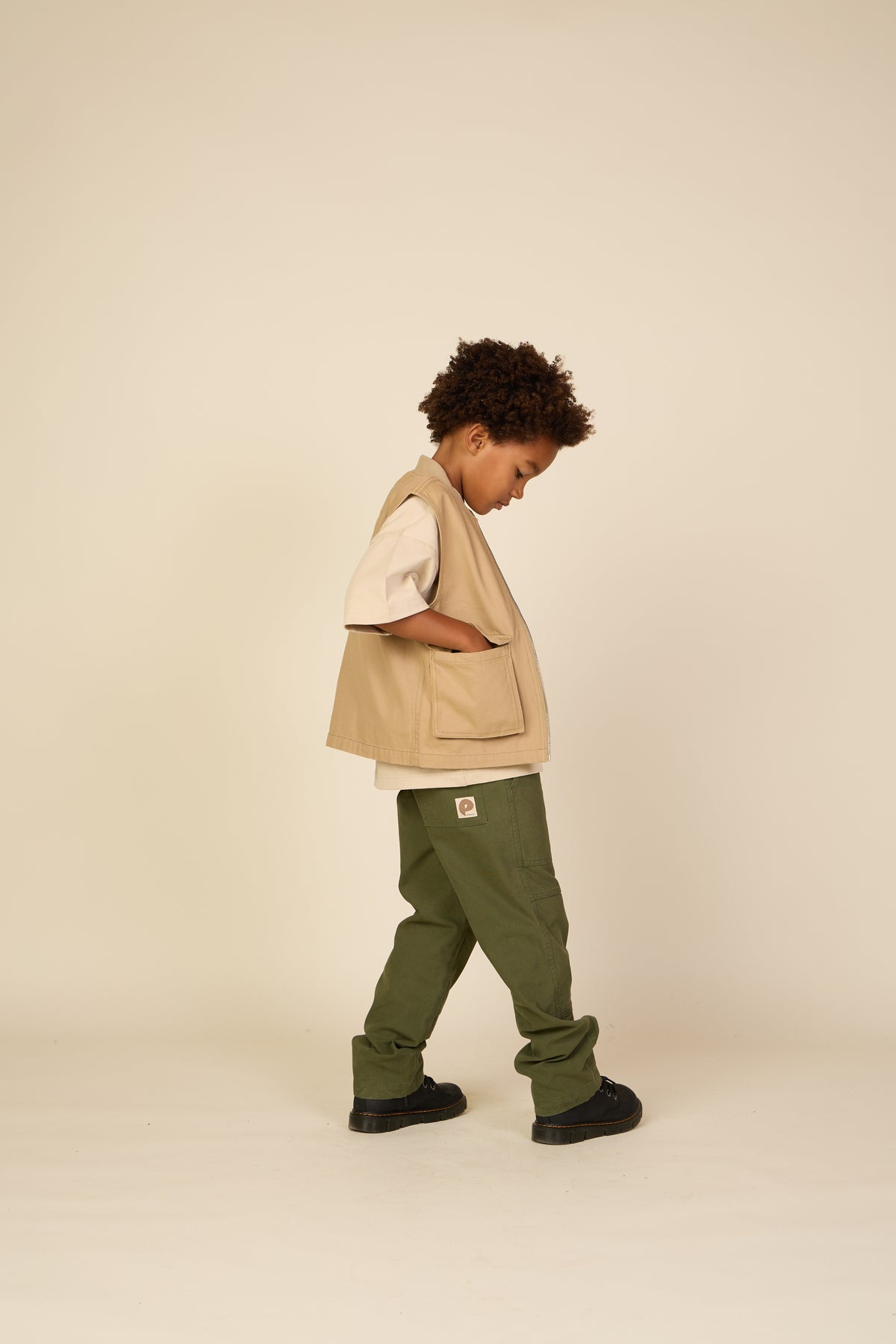 Pocket T-shirt - Tween - Light Sand | 101147 Jasper