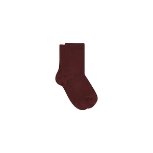 MP Wool Rib Socks - Tween - Bordeaux | 101723 MP 718