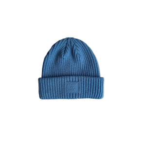 Cotton Knit Beanie - All - Dusty Blue | 101519 Todd