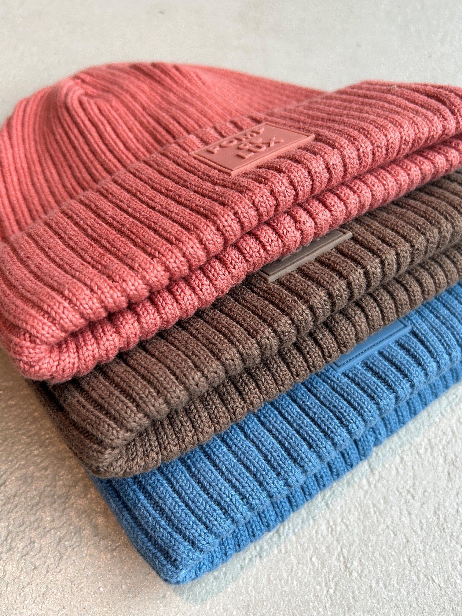 Cotton Knit Beanie - All - Dusty Rose | 101518 Todd