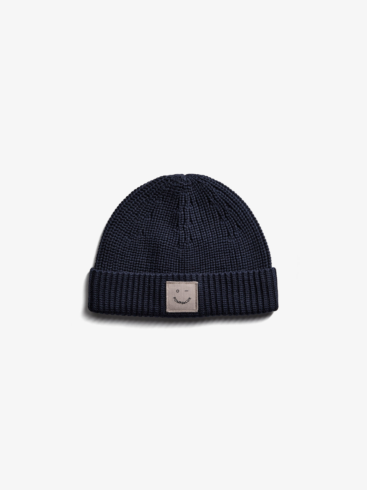 Ribbed Knit Beanie - Kids - Navy