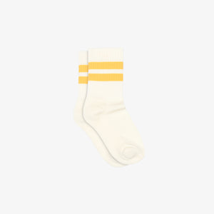 MP Retro Stripe Tennis Socks - Kids - Yellow | 101355 MP Andy Socks