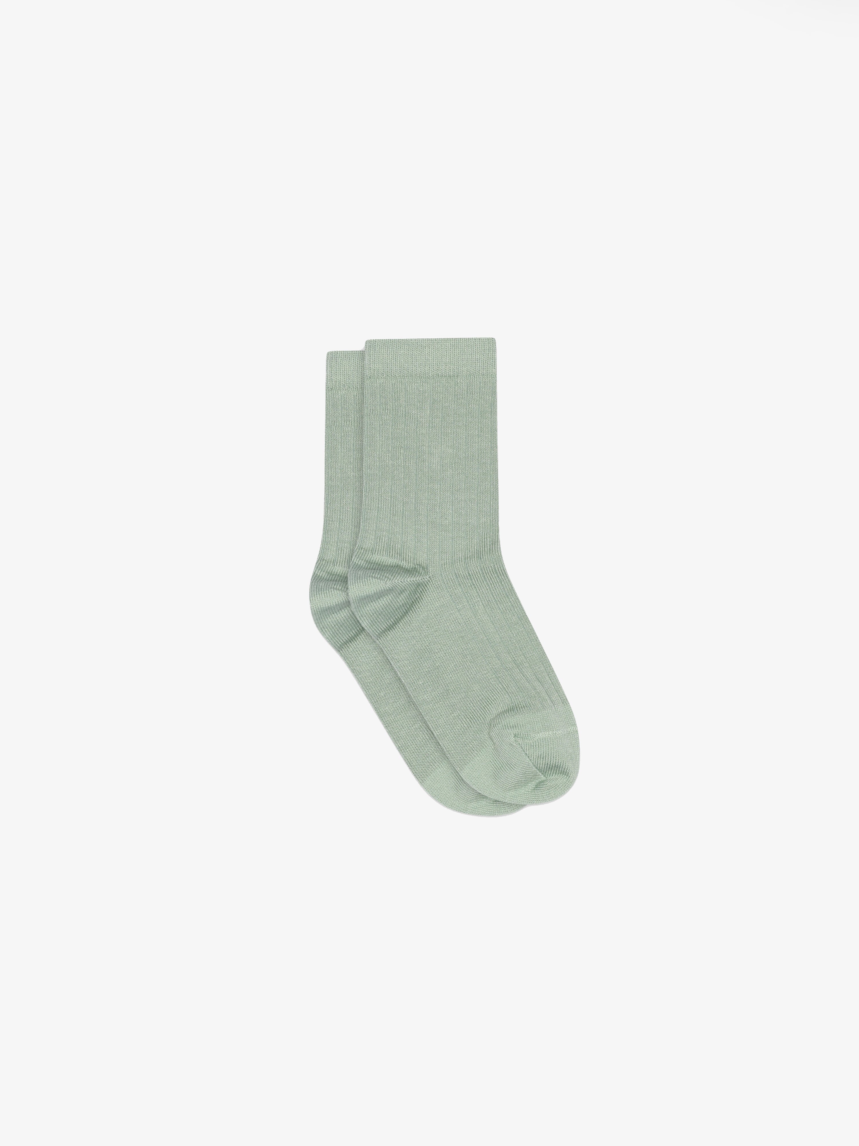 MP Cotton Rib Socks - Tween - Green | 101370 MP Cotton Rib Socks