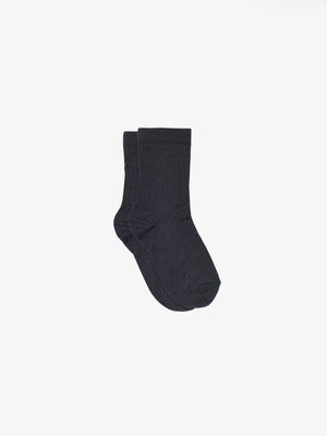 MP Cotton Rib Socks - Kids - Navy | 101367 MP Cotton Rib Socks