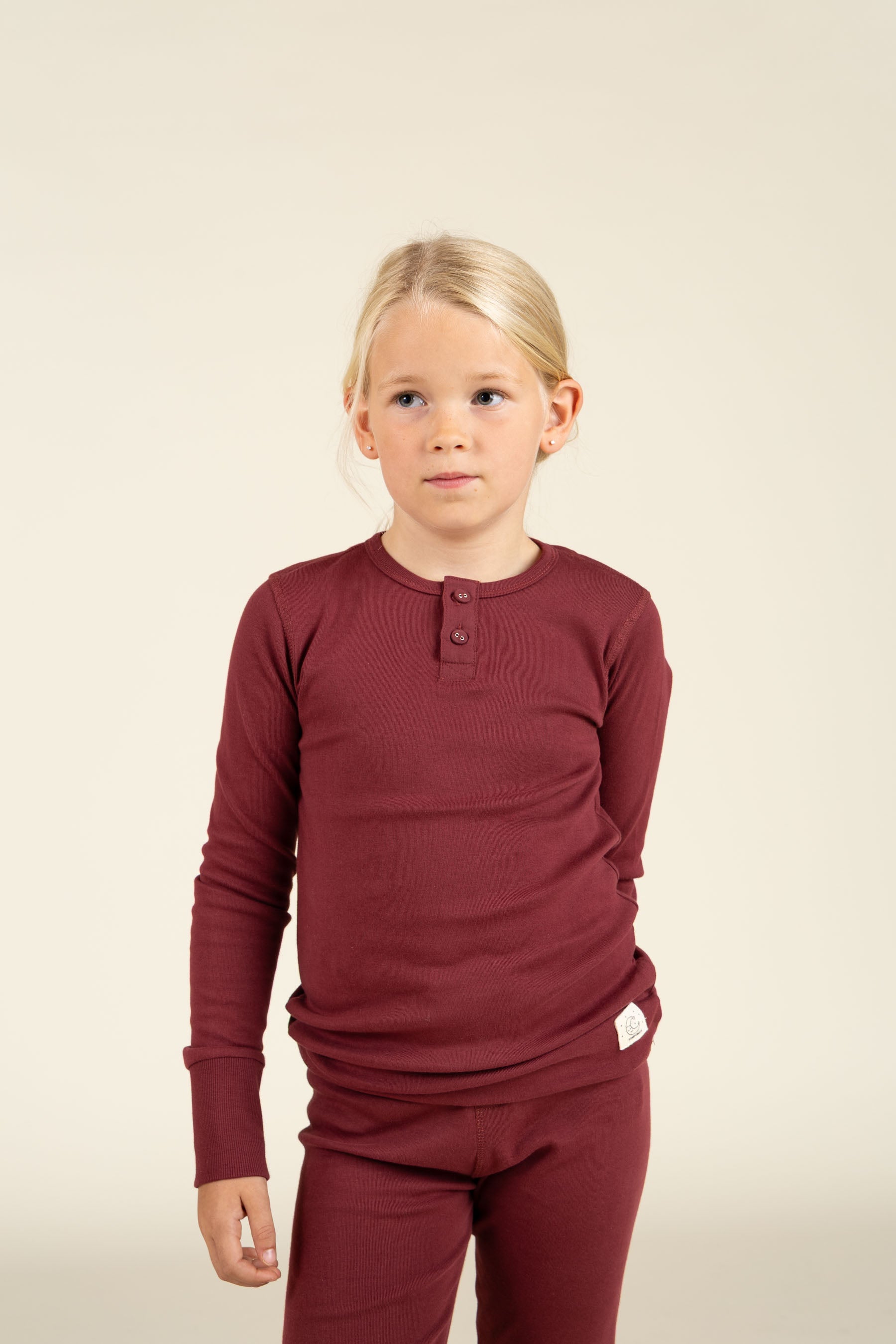 Jersey Pyjamas - Tween - Burgundy | 100555 Bangkok
