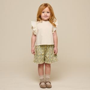 Poplin Blouse with Embroidery - Kids - Offwhite | 101043 Barbara