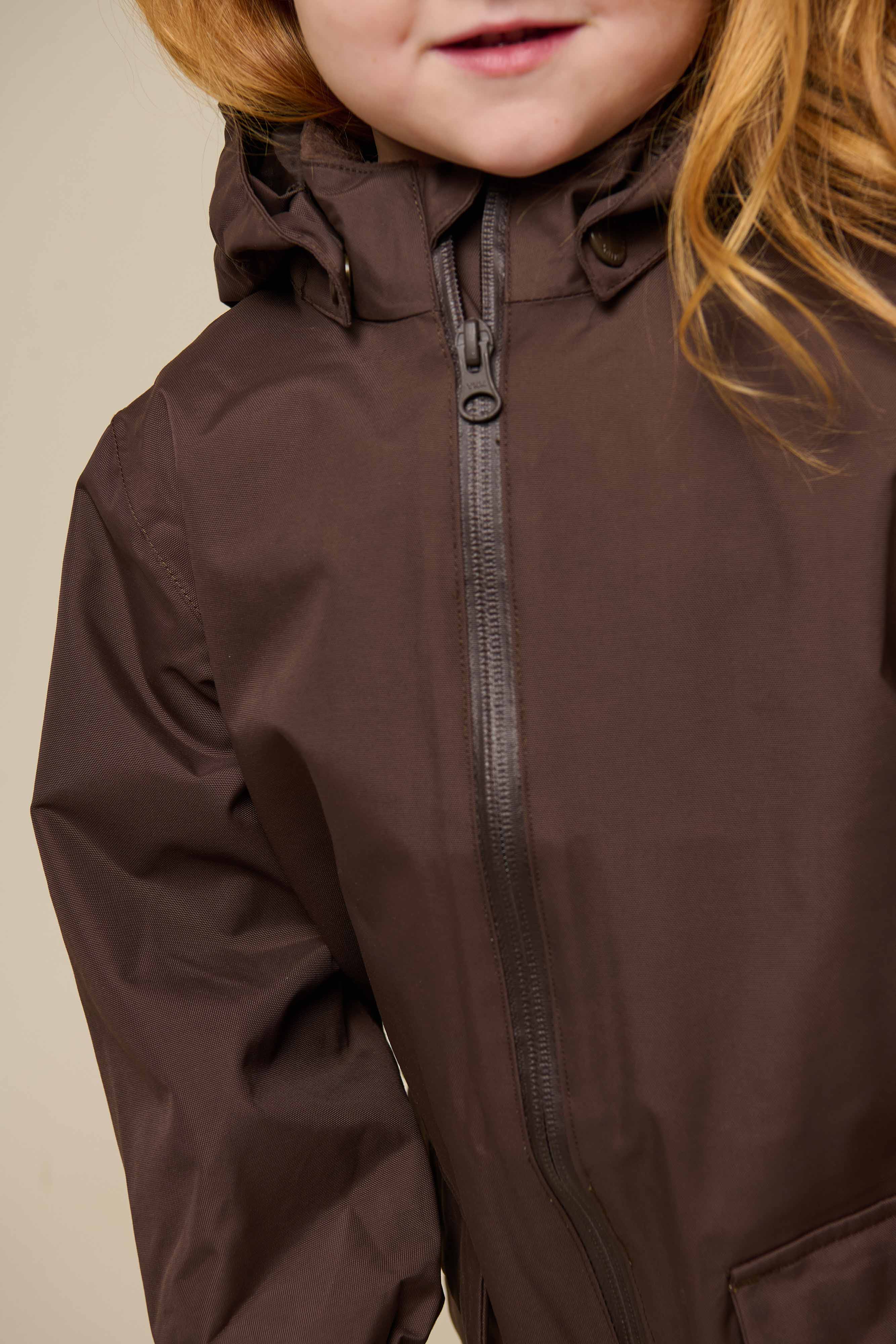 Shell Coverall - Kids - Chocolate | 100510 Dundee