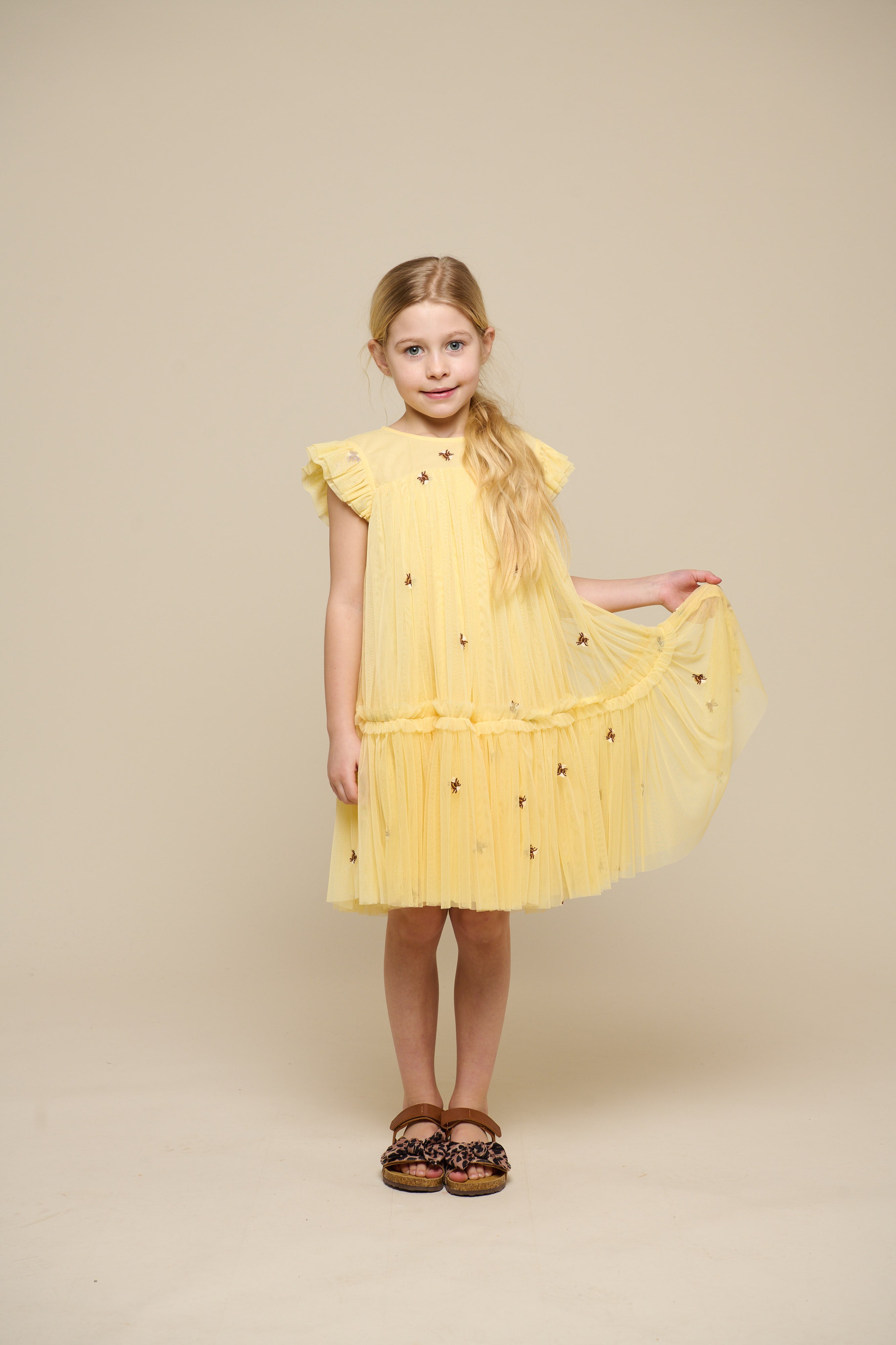 Honeybee Tulle Dress - Tween - Sunlight | 100967 Daisy