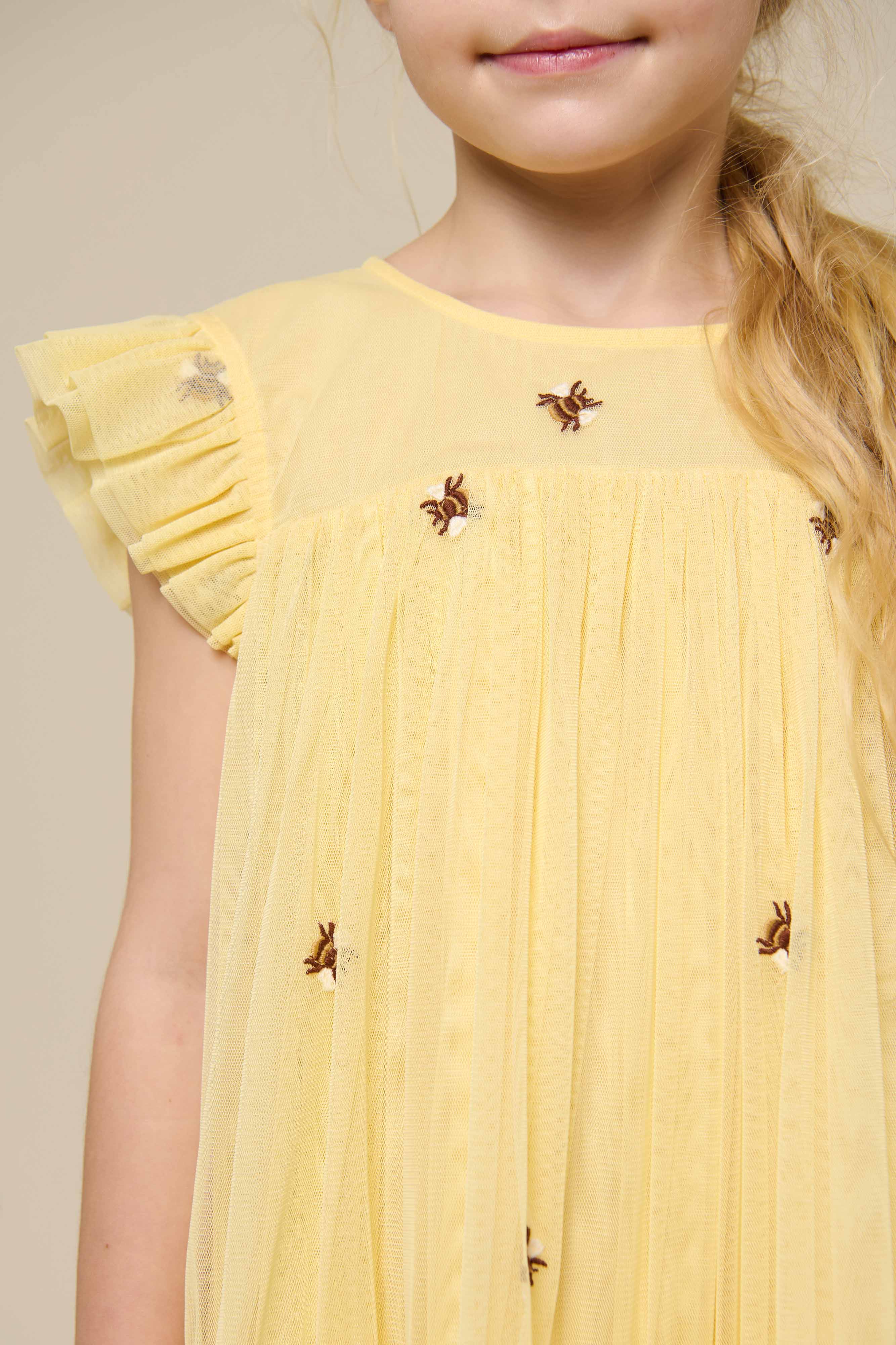 Honeybee Tulle Dress - Tween - Sunlight | 100967 Daisy